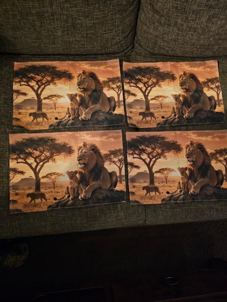 PLACEMATES NIEUW LION KING !, Ophalen of Verzenden, Nieuw