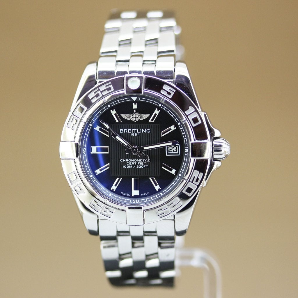Breitling Galactic 32 Staal A71356, Overige merken, Staal, Gebruikt, Staal