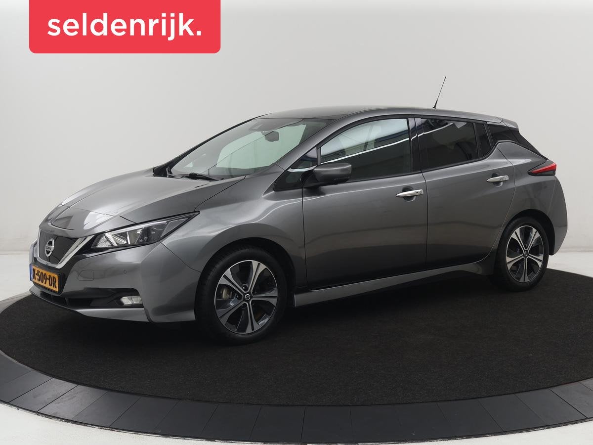 Nissan LEAF N-Connecta 40 kWh | SOH 94.3% | Stuur/stoel verw, Auto's, Nissan, Stof, Gebruikt, 150 pk, Origineel Nederlands