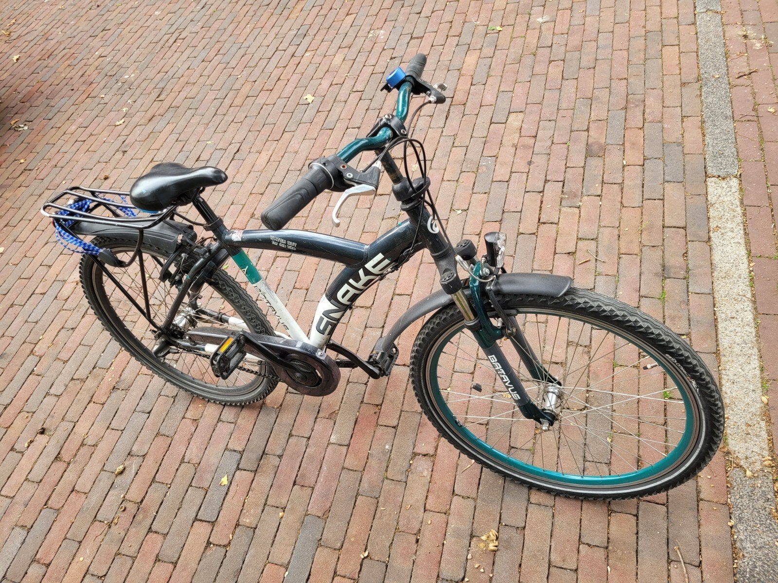 26 inch Batavus Snake fiets met werkende verlichting, Fietsen en Brommers, Ophalen, Minder dan 10 versnellingen, Gebruikt, Velgrem