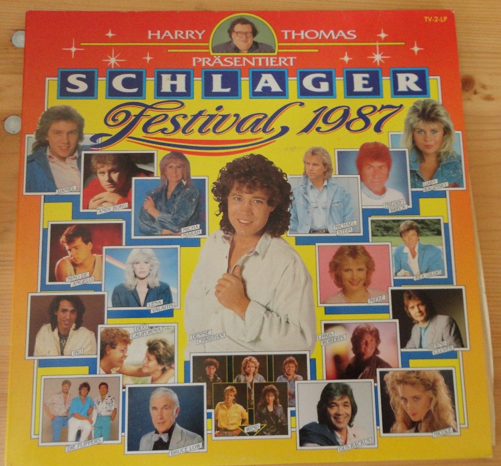 Schlager Festval -1987 ( 2-LP's ), Ophalen of Verzenden, Gebruikt, 12 inch, LP