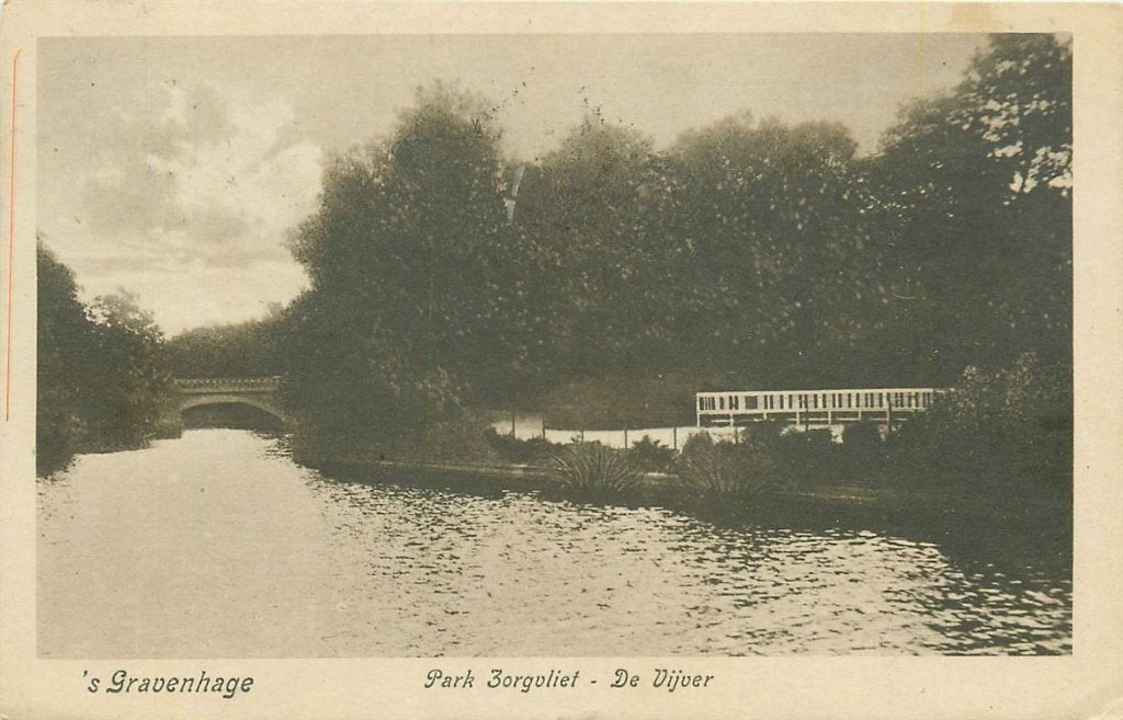 701-382-035 Den Haag Park Zorgvliet, Verzenden, Voor 1920, Zuid-Holland