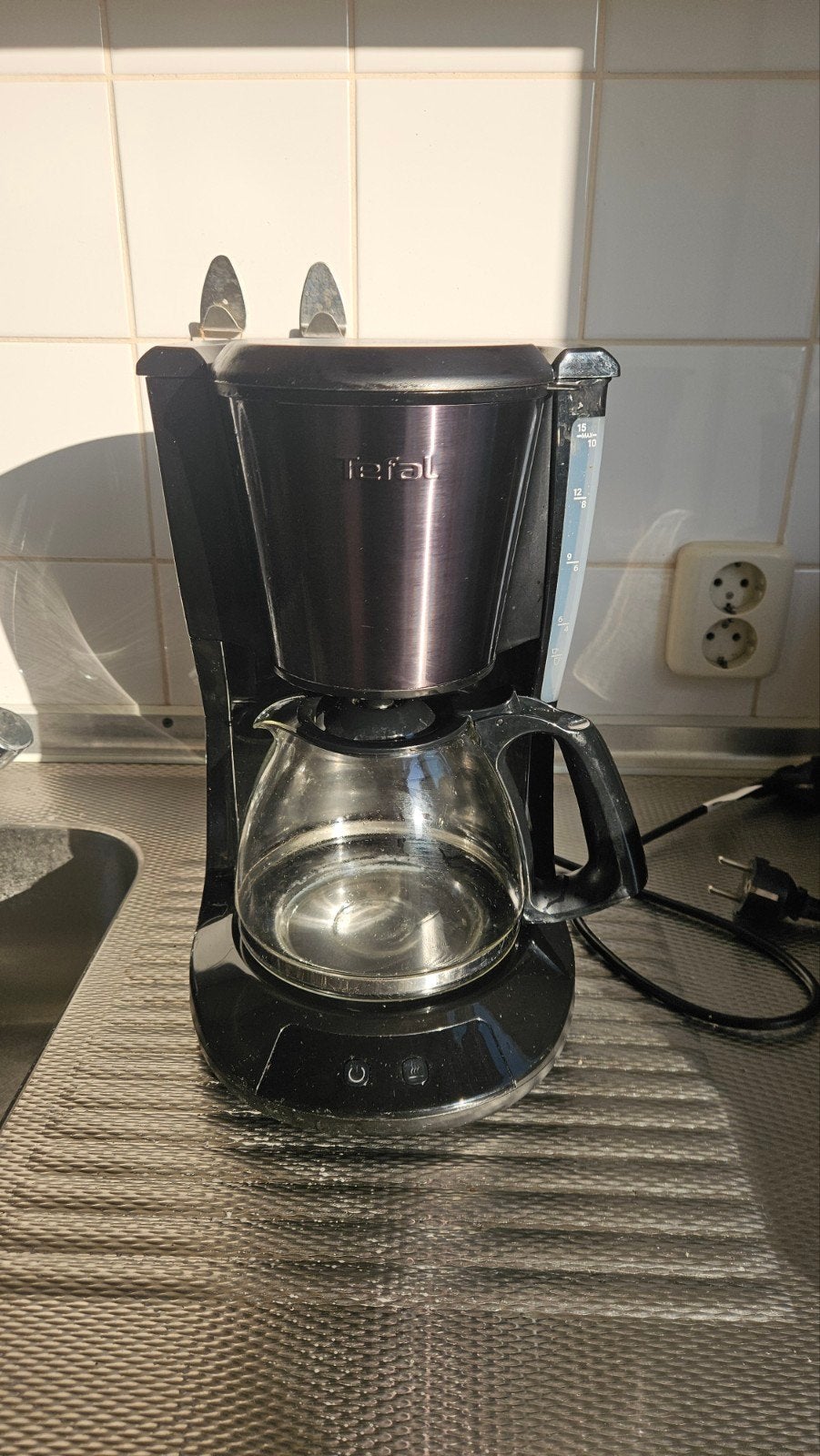 Tefal koffiezetapparaat, Witgoed en Apparatuur, Koffiezetapparaten, Ophalen, Afneembaar waterreservoir, Koffiemachine, Gemalen koffie