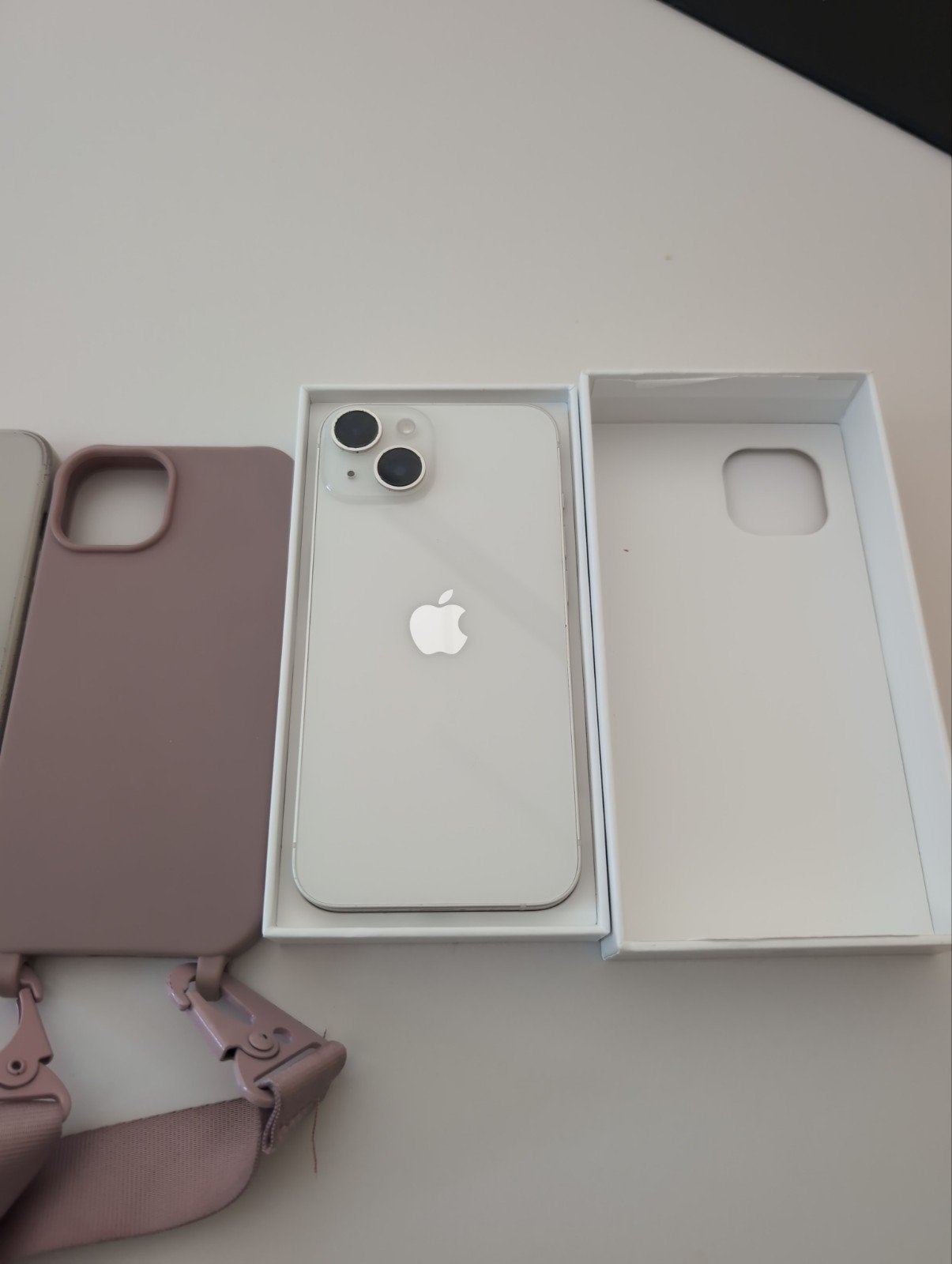 iPhone 14 Starlight, Ophalen, Wit, Zonder simlock, Zonder abonnement