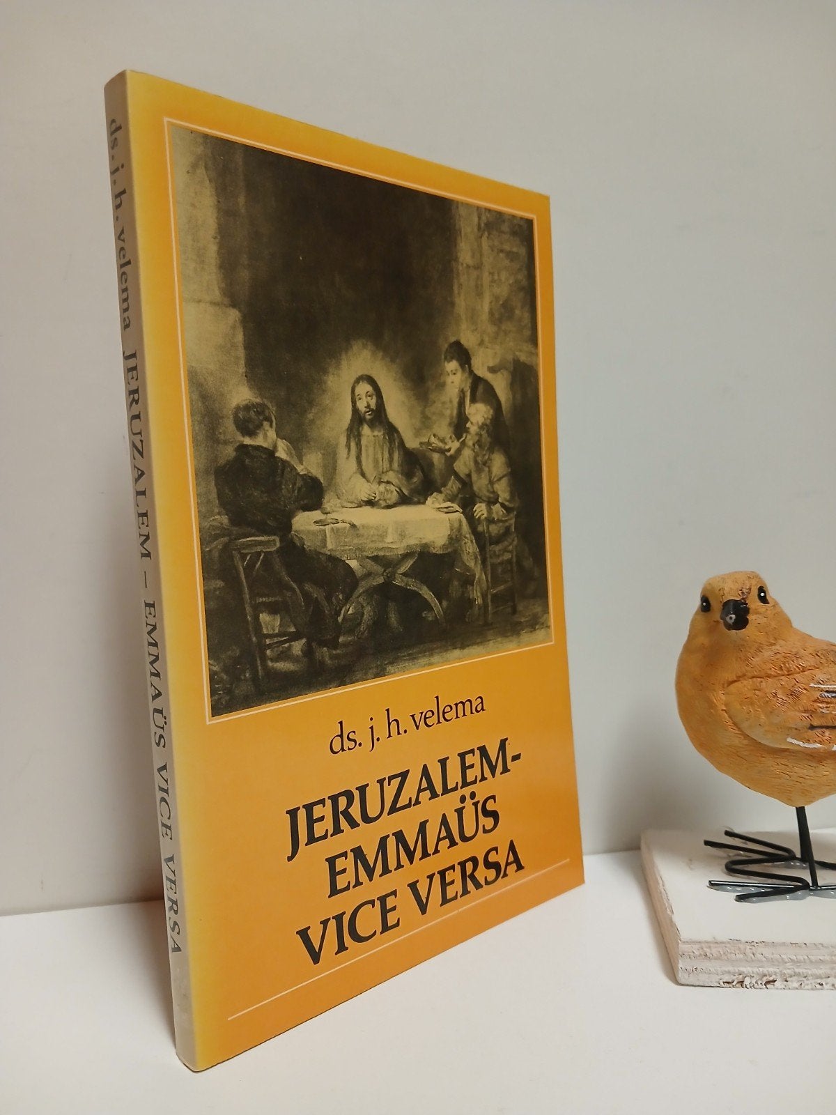Velema, Ds. J.H.; Jeruzalem- Emmaüs vice versa, Ophalen of Verzenden, Gelezen, Christendom | Protestants