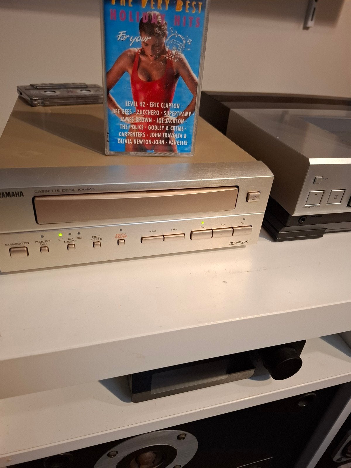 Yamaha Cassettedeck KX-M5 - Frontlader, Audio, Tv en Foto, Ophalen, Enkel, Overige merken, Tiptoetsen