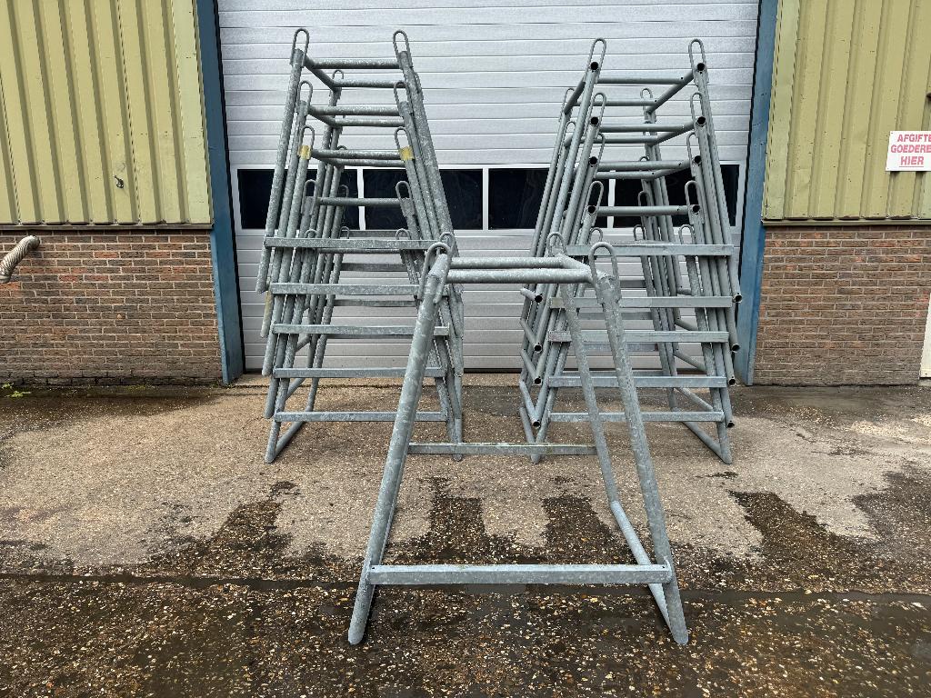Transportbok voor H-jukken steigerjukken stapeljukken, Ophalen, Gebruikt