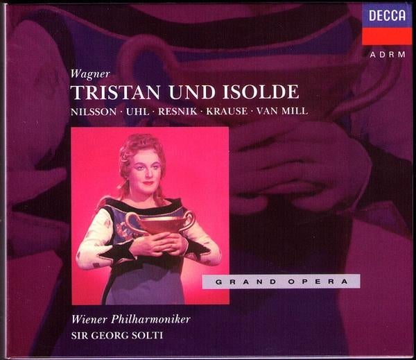 Wagner - Solti ‎– Tristan Und Isolde - 4 CD, Ophalen of Verzenden, Romantiek, Zo goed als nieuw, Opera of Operette
