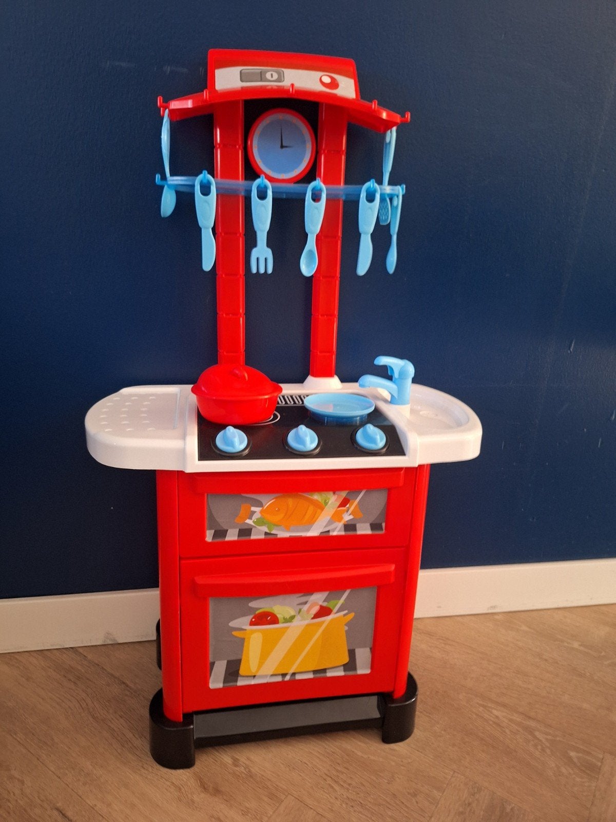 Smoby speelkeuken met accessoires, Ophalen of Verzenden, Gebruikt, Kunststof, Speelkeuken