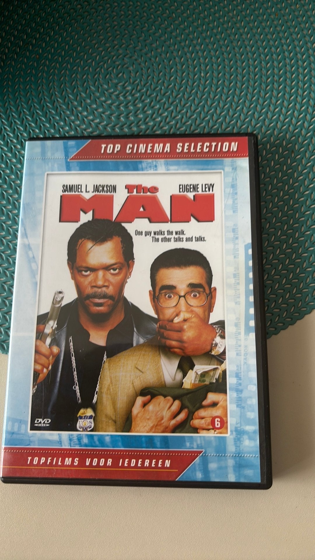 The Man DVD - Samuel L. Jackson & Eugene Levy, Vanaf 6 jaar, Ophalen of Verzenden, Gebruikt, Actiekomedie