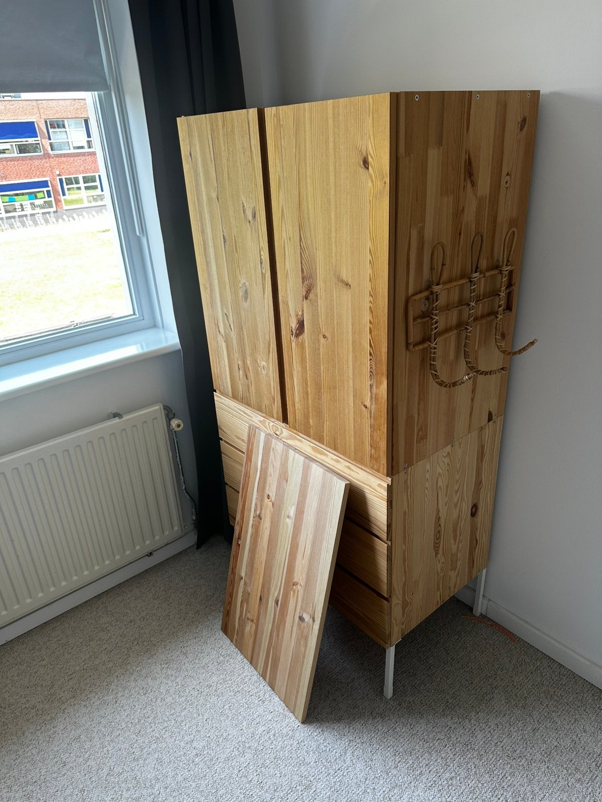 IKEA IVAR Kast met Lades en Hangruimte - ( 2  kasten), Gebruikt, Met lade(s), 25 tot 50 cm, 50 tot 100 cm