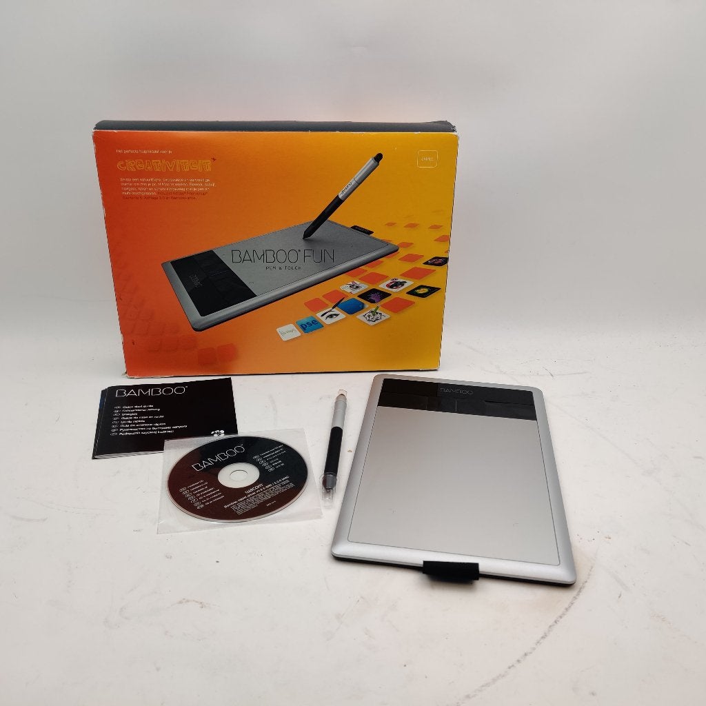 Wacom Bamboo fun pen touch nu voor €19.99, Computers en Software, W, Ophalen of Verzenden, Zo goed als nieuw, W