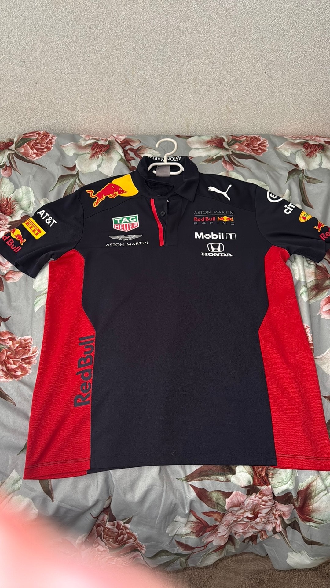Redbull Racing Tshirt Maatje M, Ophalen of Verzenden, Zo goed als nieuw, Blauw