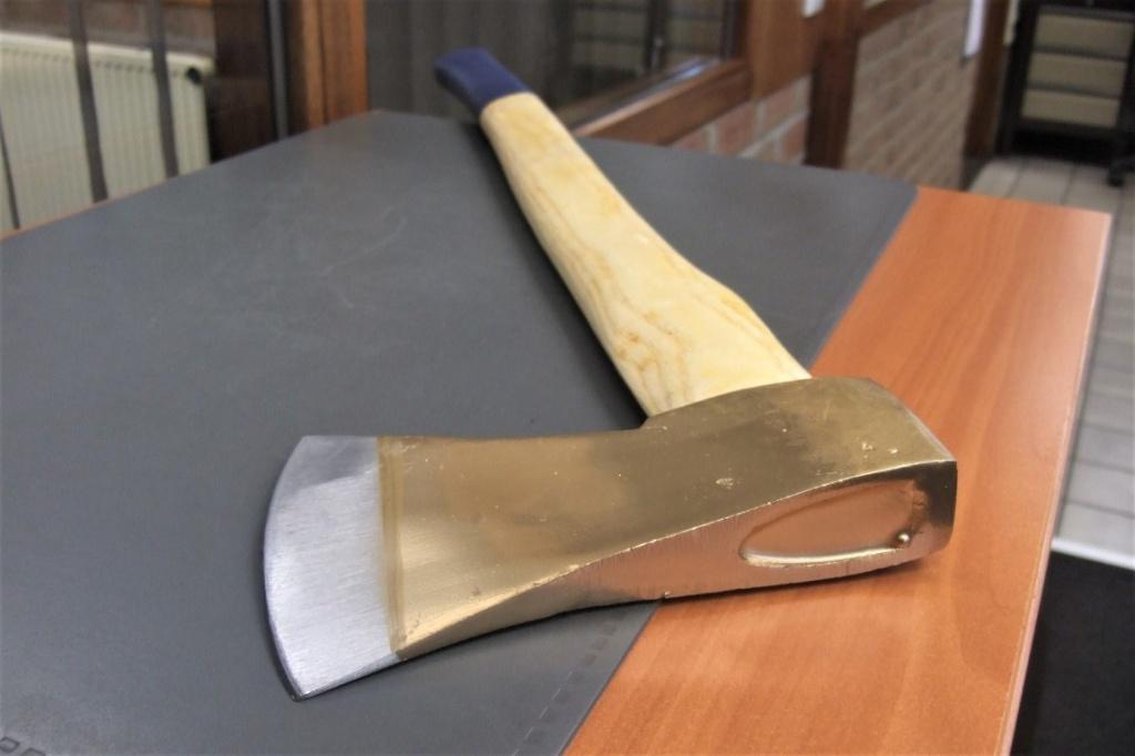 Normex bijl met steel 120mm, Tuin en Terras, Hand-tuingereedschap, Ophalen, Nieuw, Bijl
