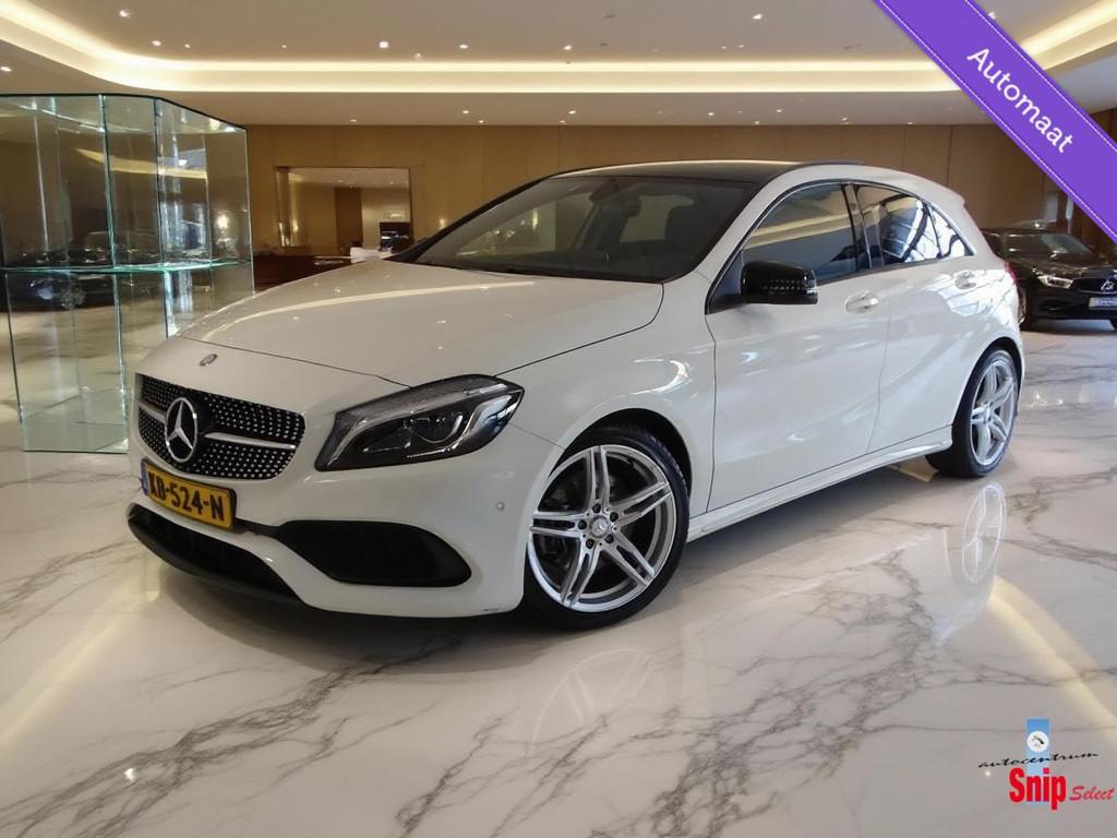 Mercedes A-klasse 250 Prestige AMG Automaat, Auto's, Euro 6, 4 cilinders, 715 kg, Wit
