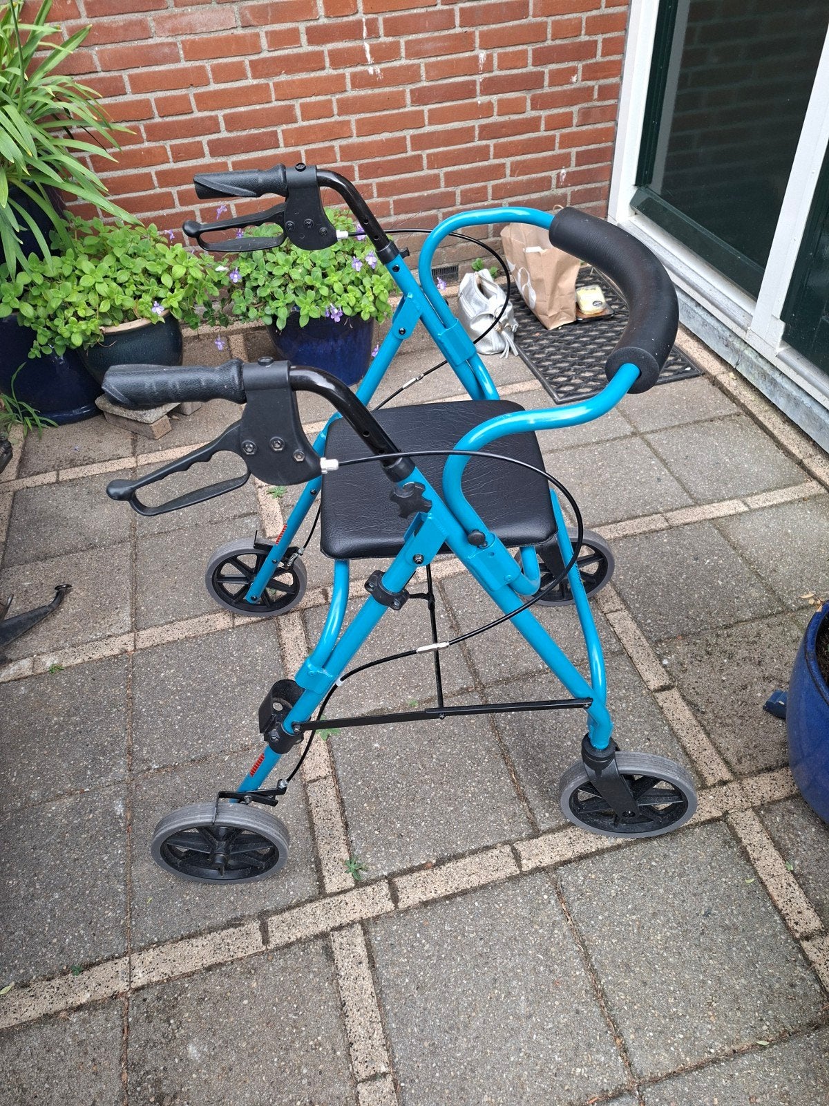 Rollator zgan, Diversen, Ophalen, Opvouwbaar, Zo goed als nieuw