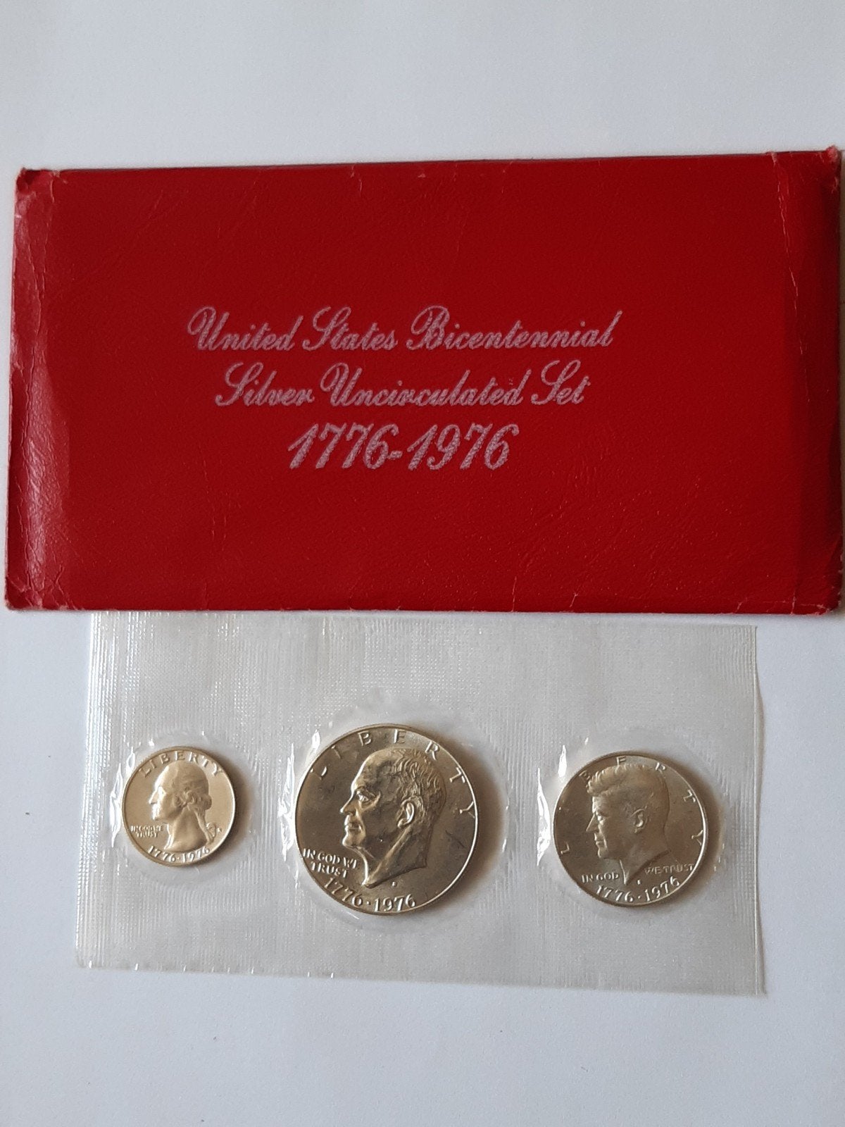 silver unc set 1976s usa  kk  f.14.8, Ophalen of Verzenden, Noord-Amerika