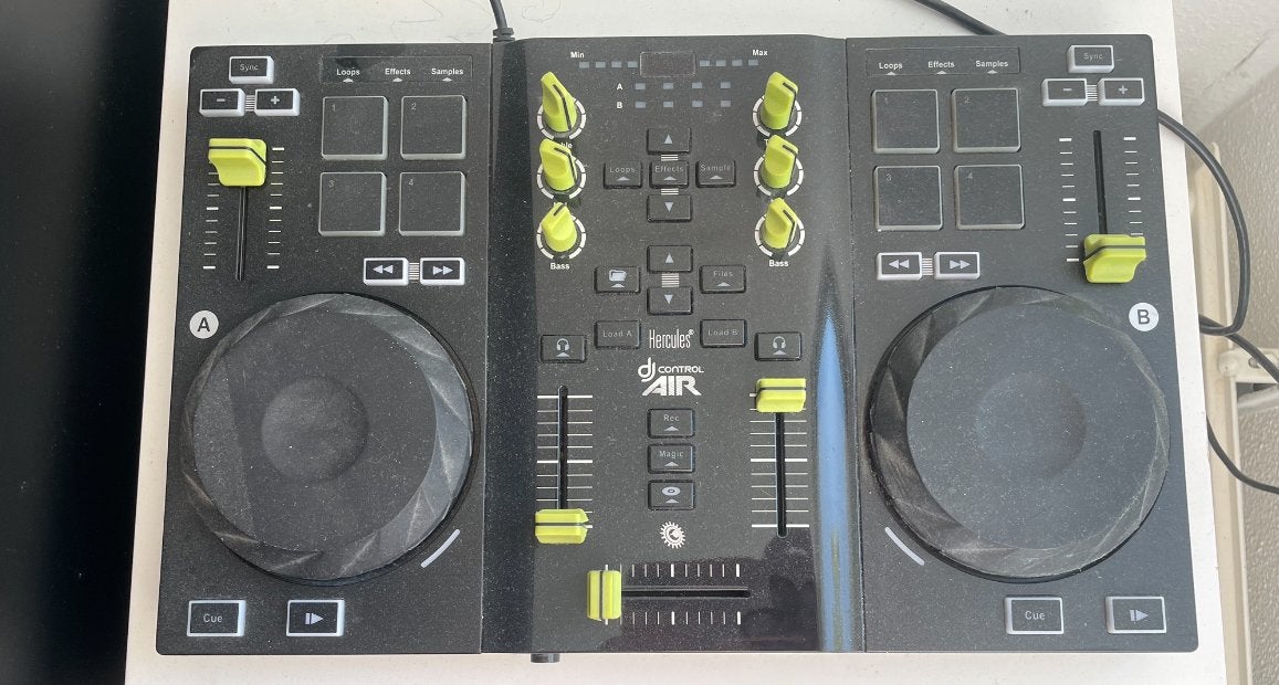 Hercules DJ Control Air - Ideaal voor beginners!, Ophalen of Verzenden, Zo goed als nieuw, Dj-set, Overige merken