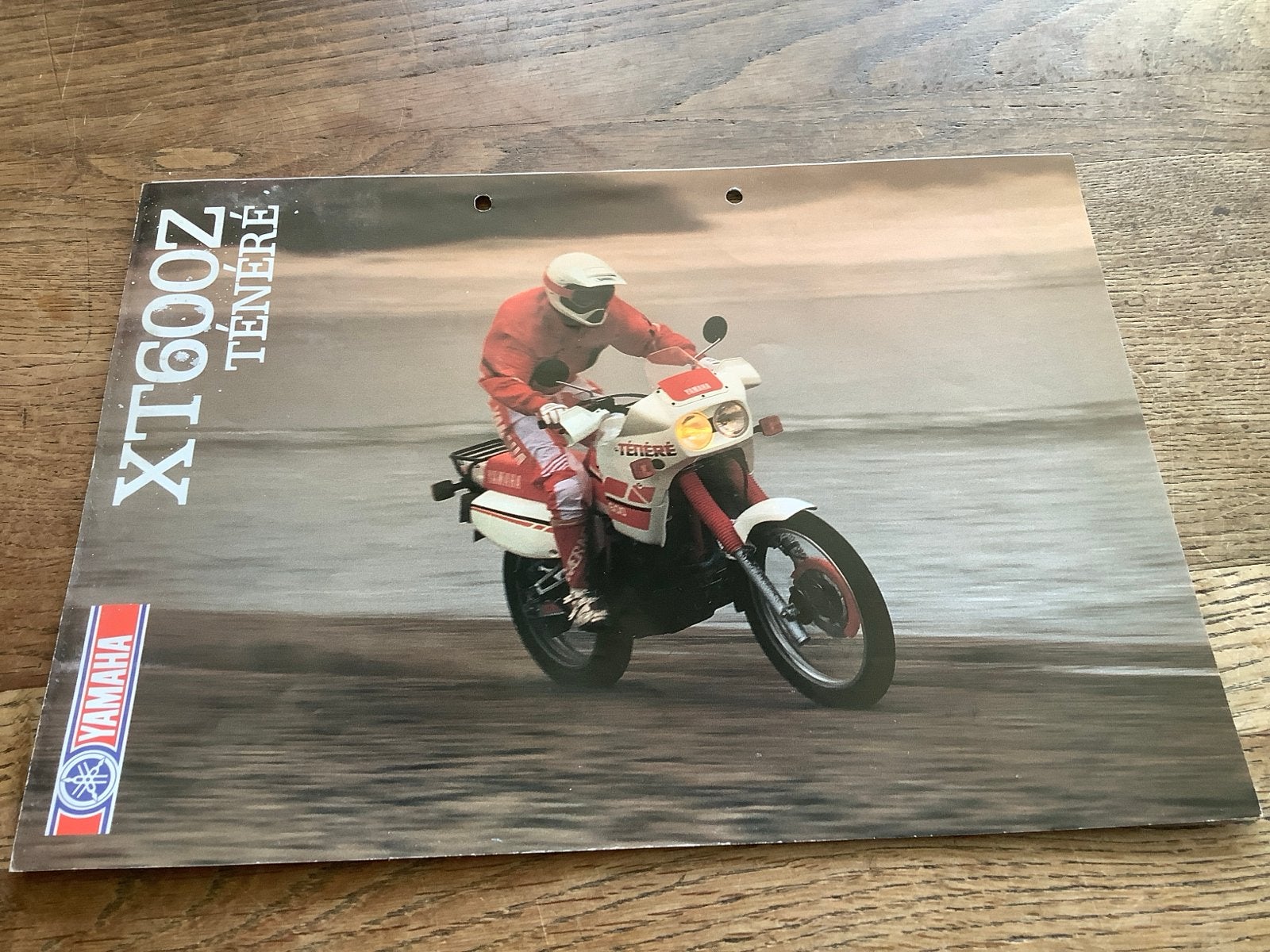 Yamaha XT600Z Ténéré brochure (jaren '80).     (50), Motoren, Verzenden, Yamaha