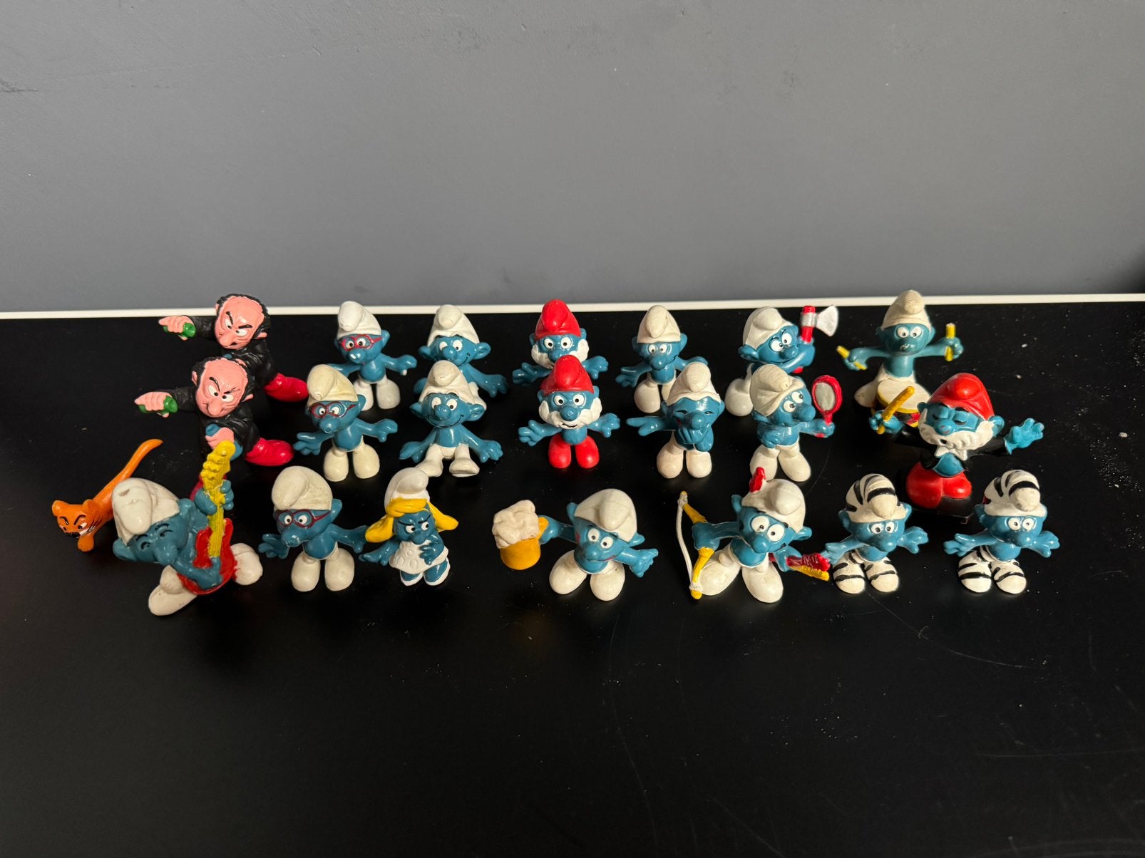 Smurfen gargamel azrael, Verzamelen, Poppetjes en Figuurtjes, Ophalen of Verzenden, Zo goed als nieuw