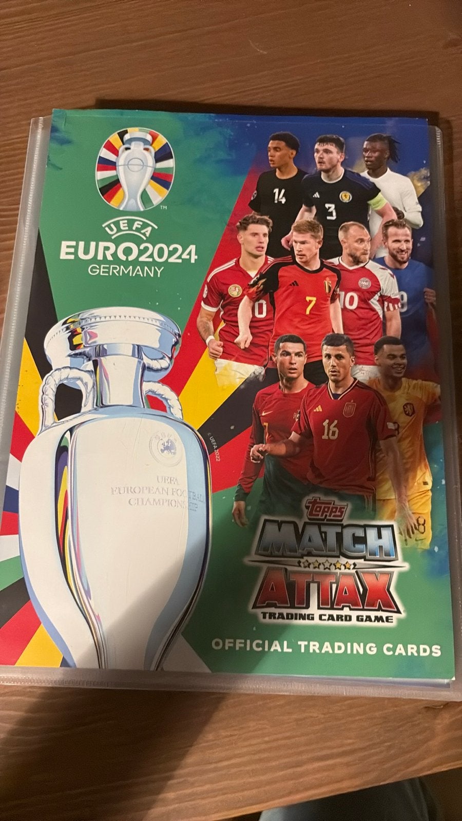 Topps Match Attax UEFA Euro 2024 Trading Cards Album, Ophalen of Verzenden, Zo goed als nieuw, Overige sporten, Spelerskaart