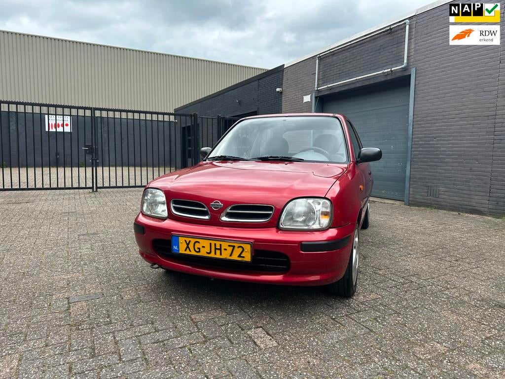 Nissan Micra 1.3 GL N-CVT Automaat Airbag Stuurbekrachtiging, Gebruikt, 31 €/maand, 4 cilinders, 855 kg