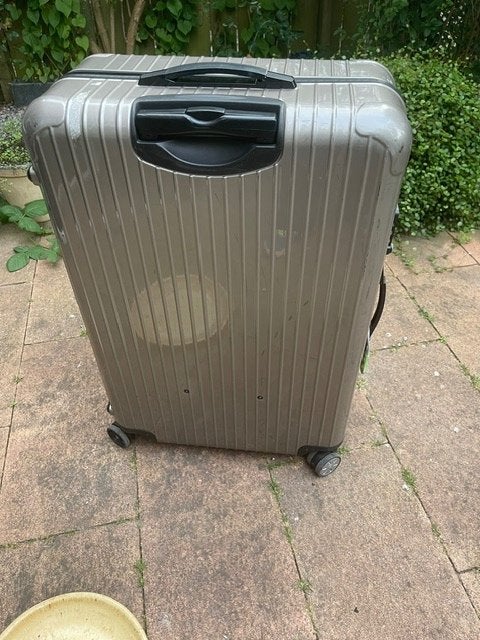 koffer Rimowa Groot, Gebruikt, Hard kunststof, 45 tot 55 cm, 70 cm of meer