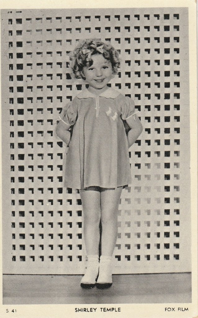 FILMSTER SHIRLEY TEMPLE JAREN 30 ZEER MOOIE OUDE KAART KO471, Ophalen of Verzenden, 1920 tot 1940, Ongelopen, Sterren en Beroemdheden