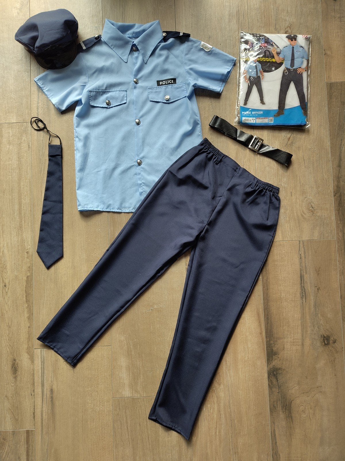 Politie Kostuum Heren Maat S - Compleet Pak, Ophalen of Verzenden, Zo goed als nieuw, Maat 46 (S) of kleiner, Kleding