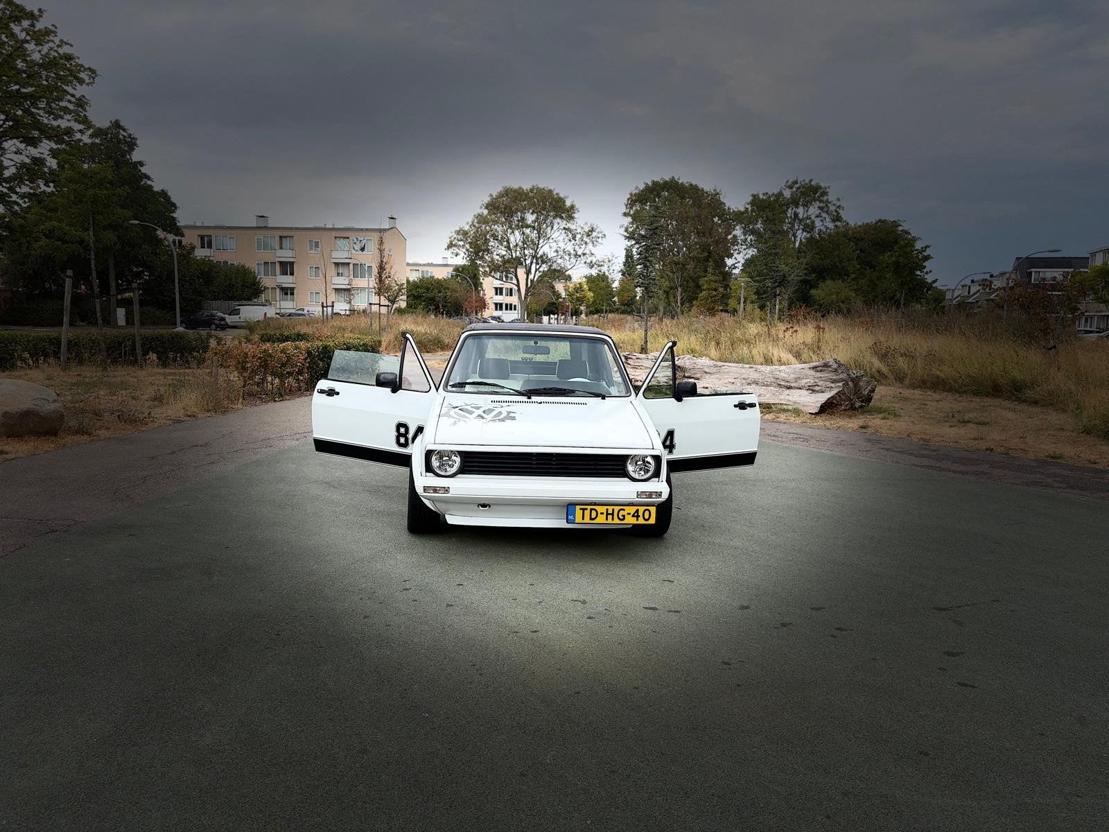 Volkswagen Golf 1.8 GL Cabriolet AUT 1984 Wit, 4 cilinders, Wit, 1200 kg, 1781 cc