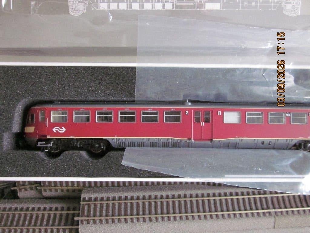 Artitec 22.208.01 DE2 Nr 93 Rood + NS-logo Sound, Overige merken, Ophalen of Verzenden, Gelijkstroom, Locomotief