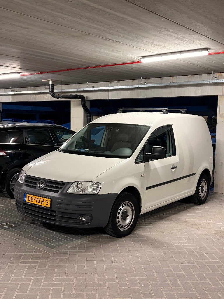 Volkswagen Caddy 2.0 SDI 51KW Bestel Baseline 2008, Voorwielaandrijving, Stof, Zwart, 4 cilinders