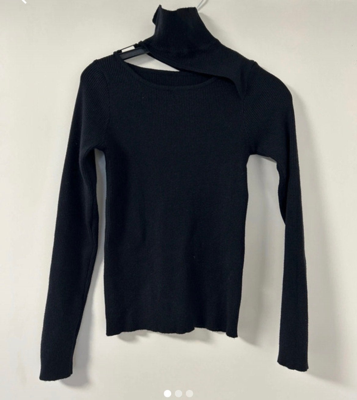 Shein Zwarte Trui Dames Maat S Viscose Nylon, Ophalen of Verzenden, Nieuw, Maat 36 (S), Zwart