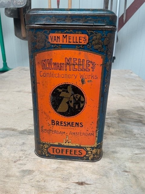 blik van Melle, Verzamelen, Ophalen of Verzenden, Gebruikt, Overige, Overige merken