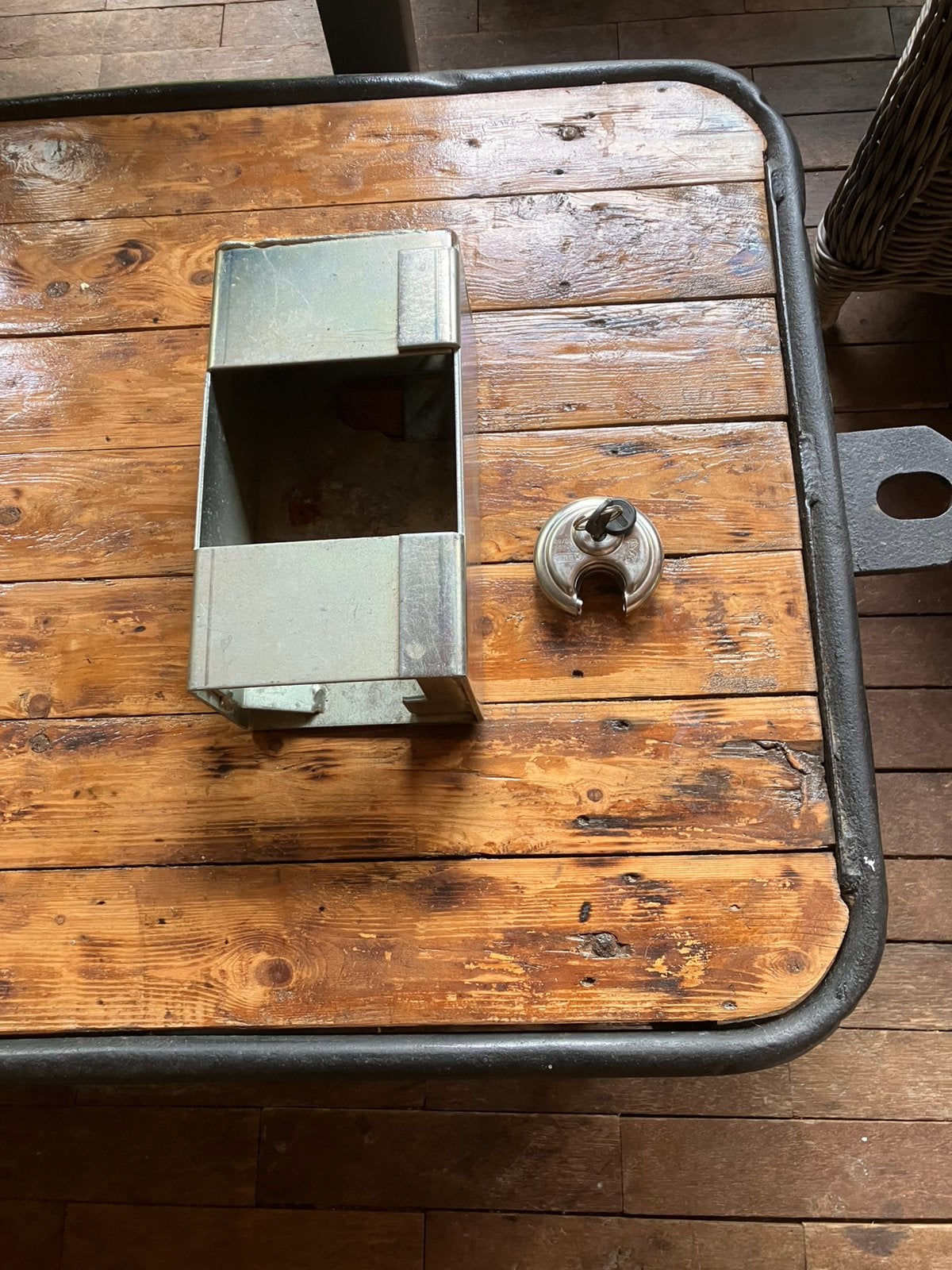 Disselslot voor caravan/aanhanger/boottrailer, Ophalen of Verzenden, Zo goed als nieuw