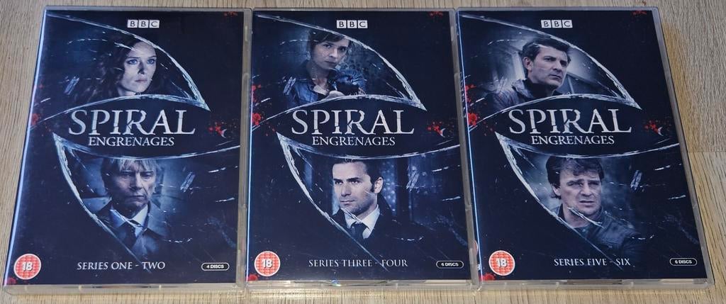 Spiral Engrenages - Complete Serie 1-6 * DVD Boxset, Vanaf 16 jaar, Boxset, Ophalen of Verzenden, Zo goed als nieuw