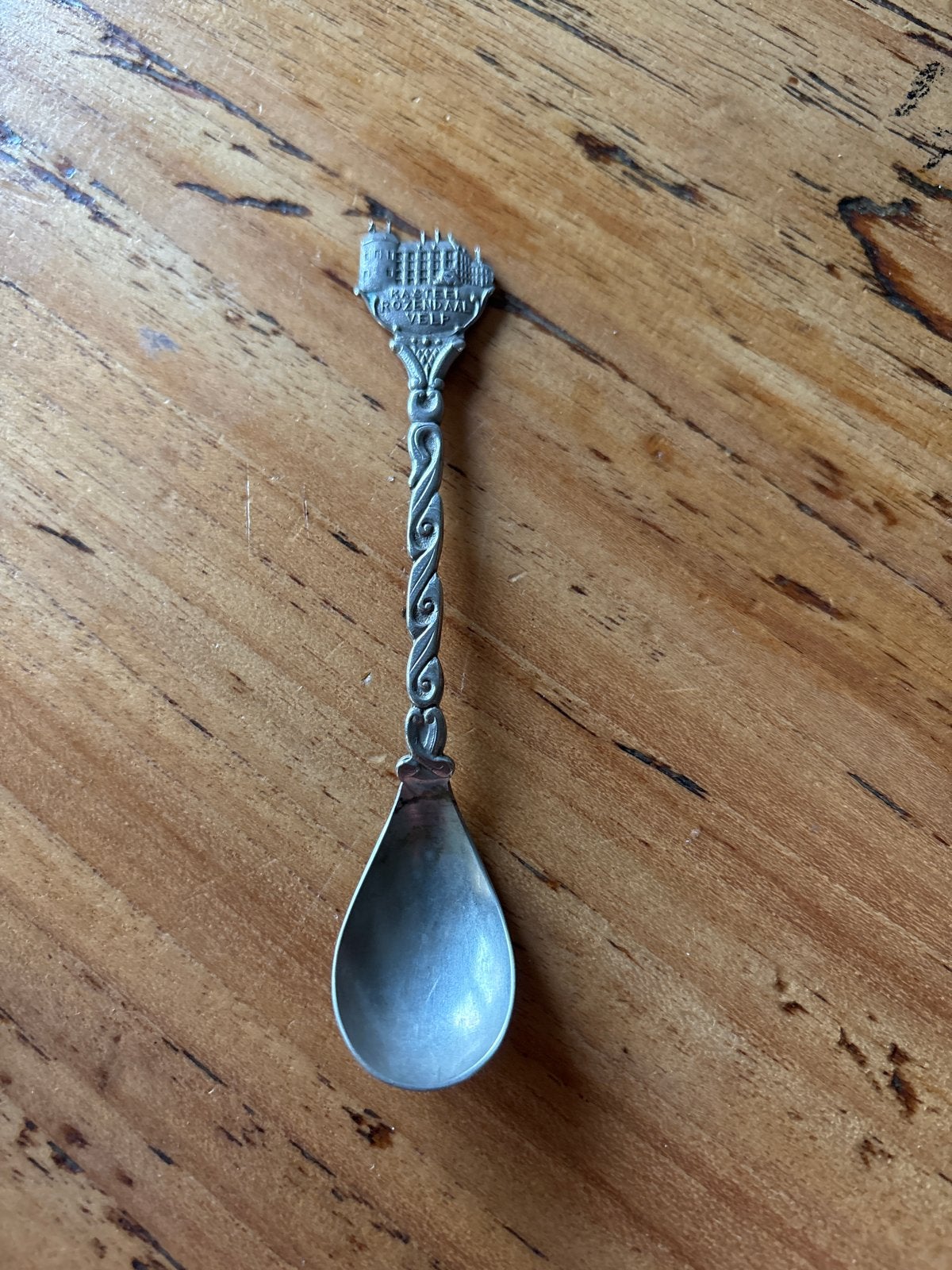 Vintage verzamellepel Kasteel Rozendaal Velp, Ophalen of Verzenden