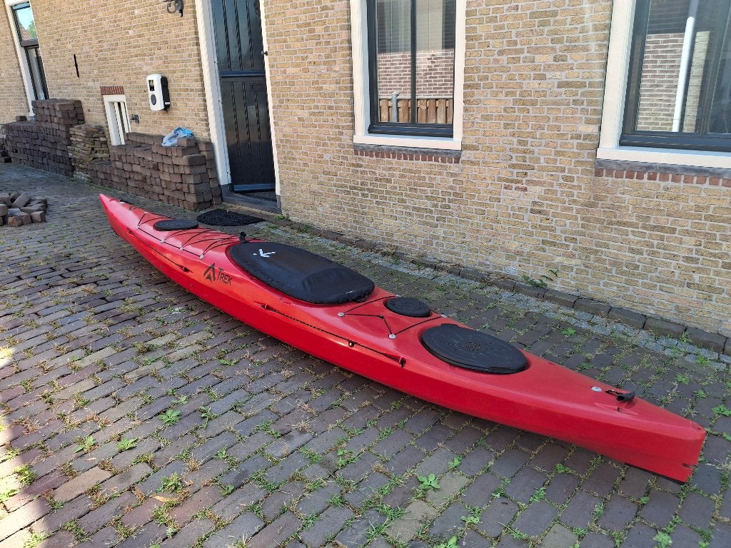 Aquarius Trek kajak, Watersport en Boten, Ophalen, Zo goed als nieuw, 1-persoons