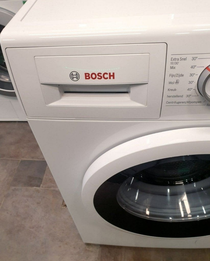bosch wasmachine 7kg A+ inc 1 jaar garantie, Witgoed en Apparatuur, Ophalen, Energieklasse A of zuiniger, 85 tot 90 cm, 1200 tot 1600 toeren