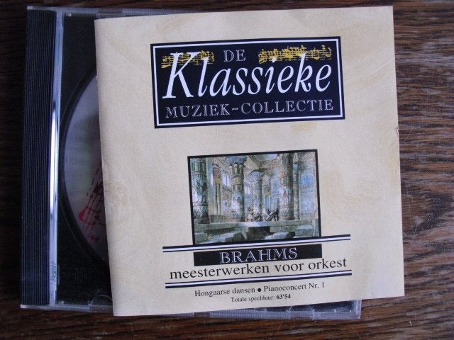 Brahms "Meesterwerken voor Orkest" CD, Gebruikt, Brahms, Ophalen of Verzenden, Romantiek