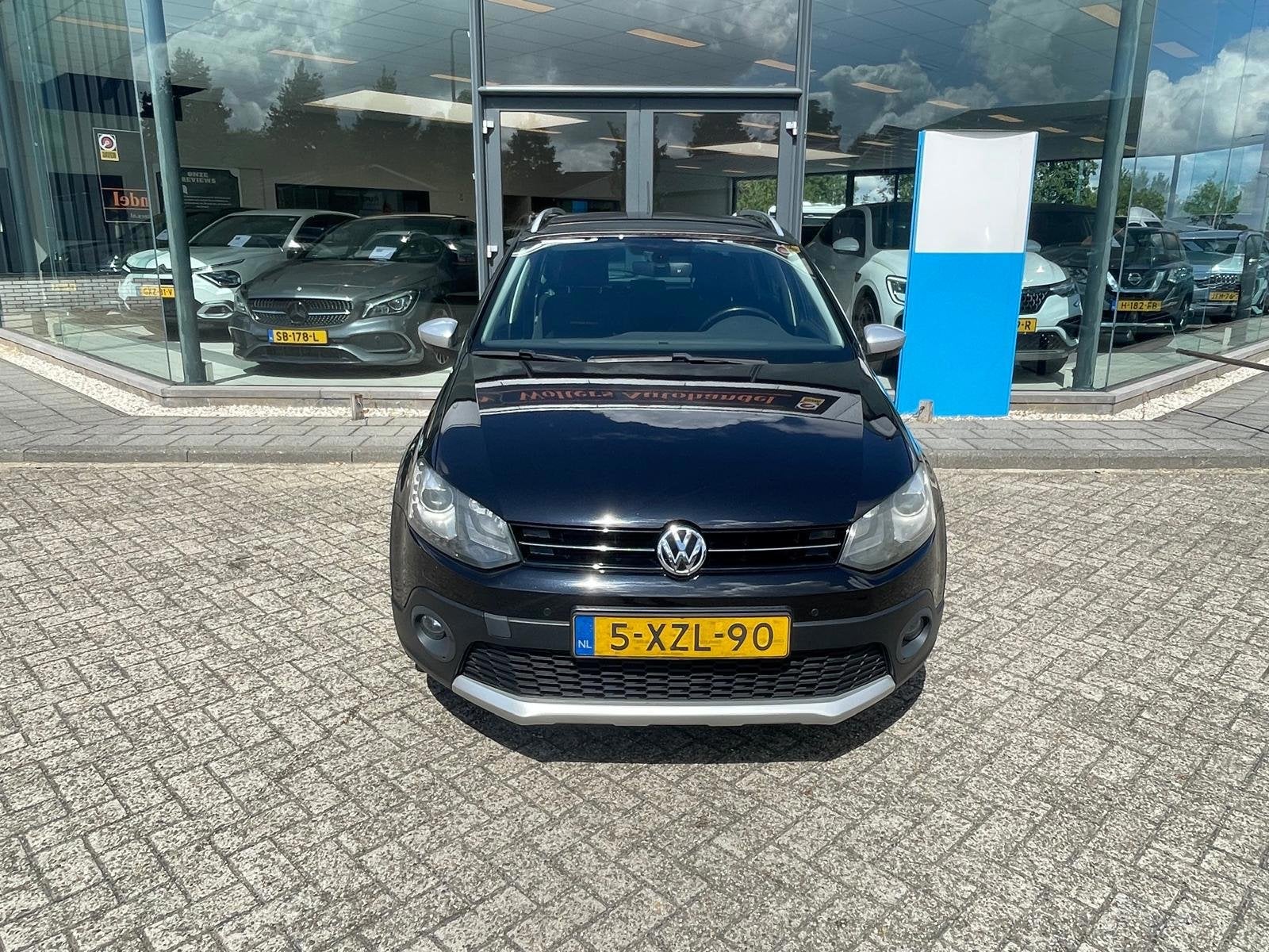 Volkswagen Polo 1.2 TSI Cross, Stof, 4 cilinders, Zwart, Origineel Nederlands
