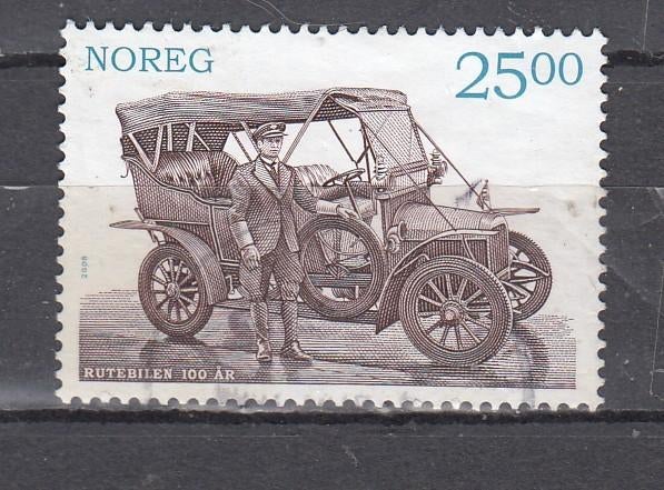 Noorwegen 1657, Verzenden, Noorwegen, Gestempeld