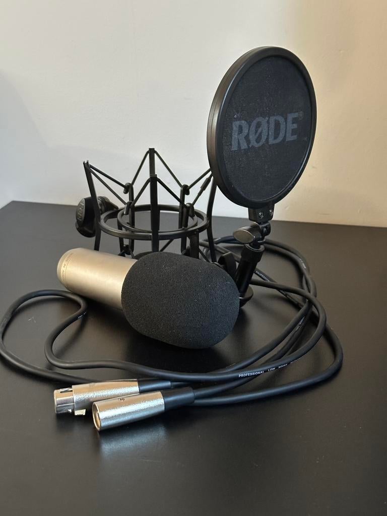 Røde NT1-A Grootmembraan Condensator Microfoon, Ophalen of Verzenden, Zo goed als nieuw, Studiomicrofoon