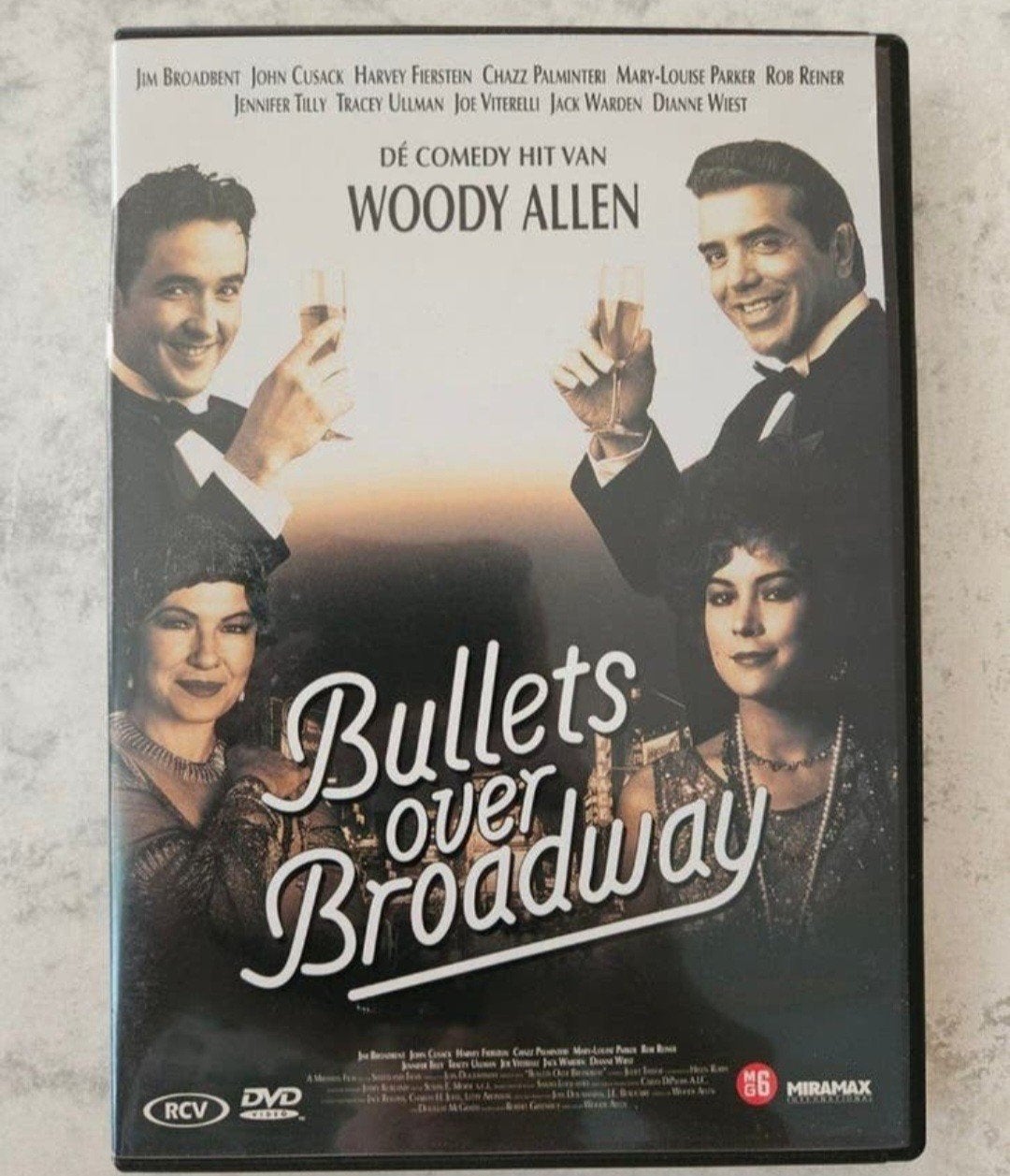 DVD Bullets over Broadway (Woody Allen), Alle leeftijden, Ophalen of Verzenden, Zo goed als nieuw