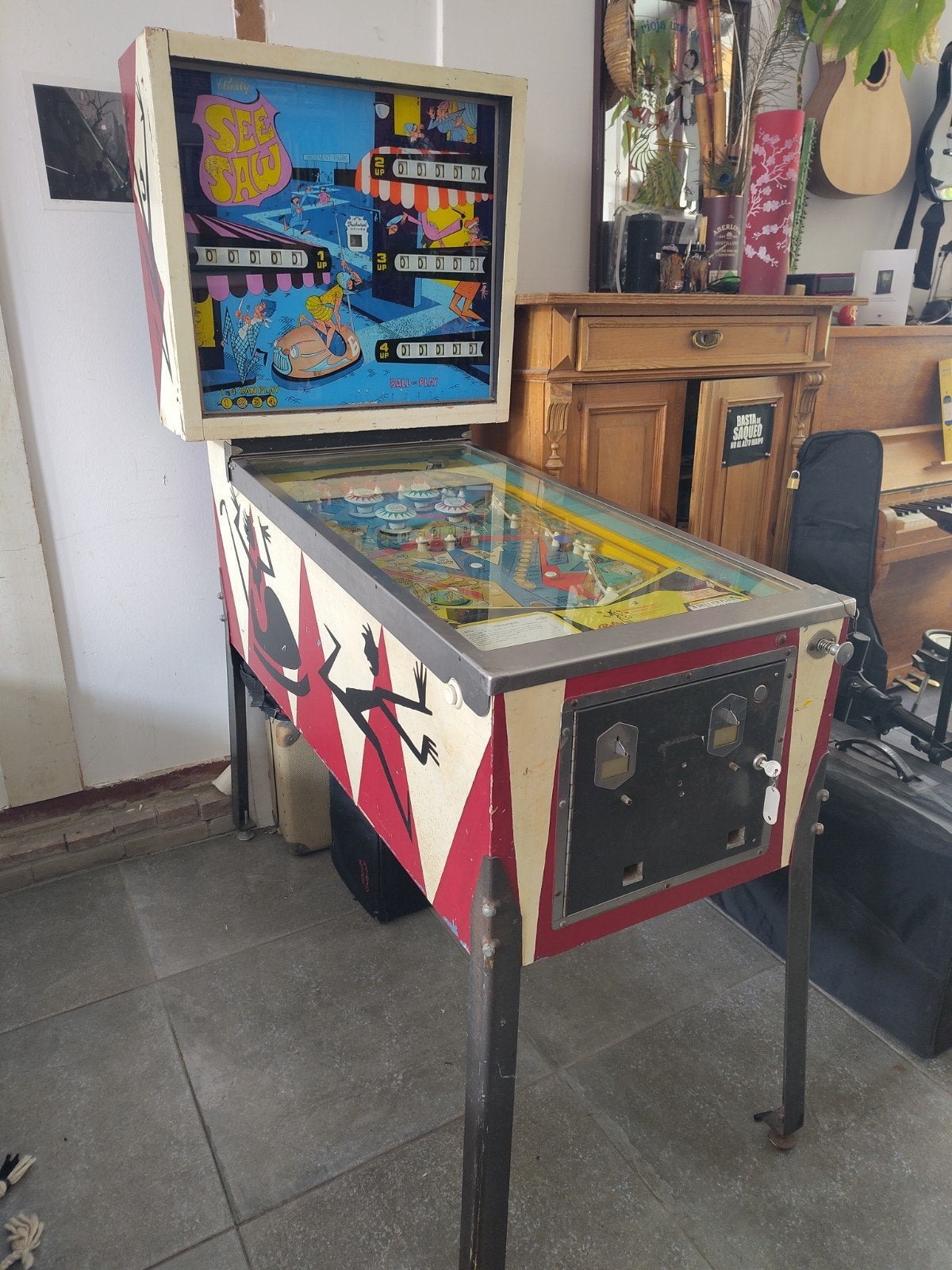 Bally Flipperkast - Retro Arcade, Verzamelen, Ophalen, Gebruikt, Elektronisch, Bally