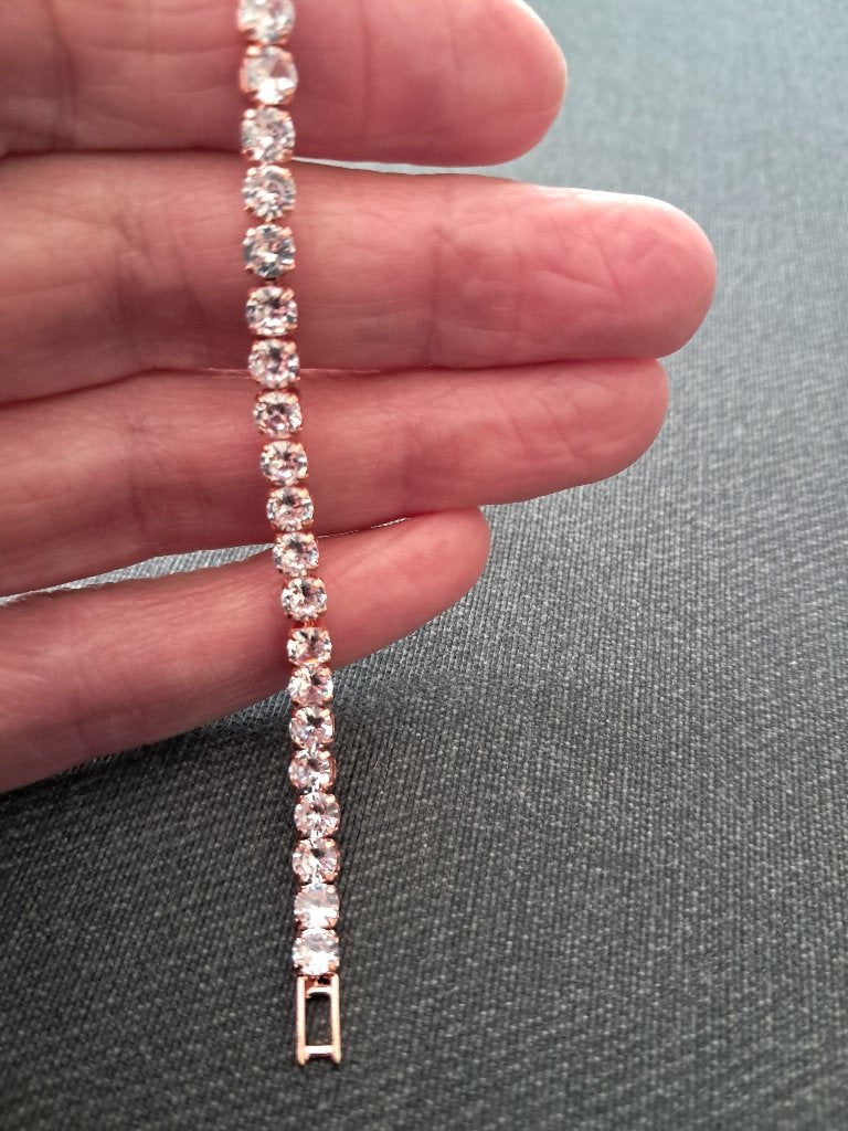 Tennis armbandje, Sieraden, Tassen en Uiterlijk, Met kristal, Overige materialen, Verzenden, Nieuw