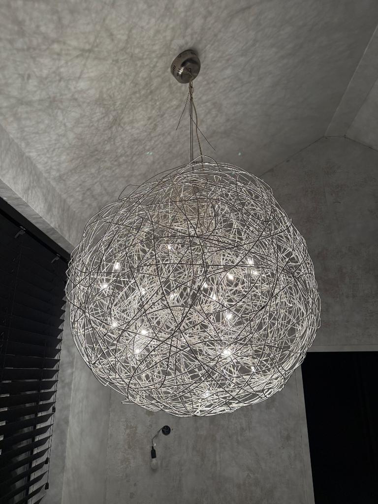 Linea Verdace Hanglamp ijzerdraad, Ophalen, Gebruikt, Modern, Metaal