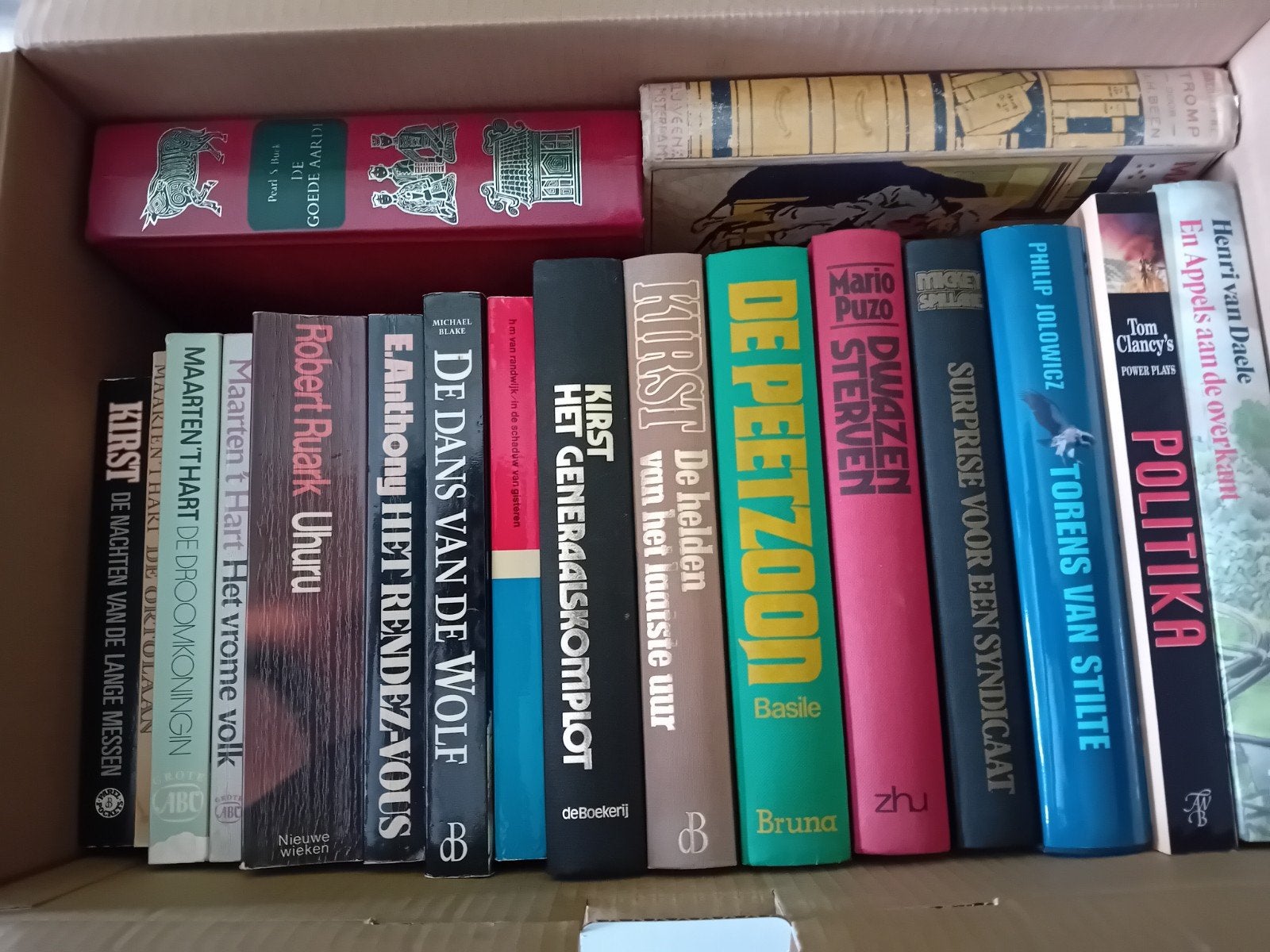 Diverse romans en informatie/ studieboeken, Ophalen, Gelezen