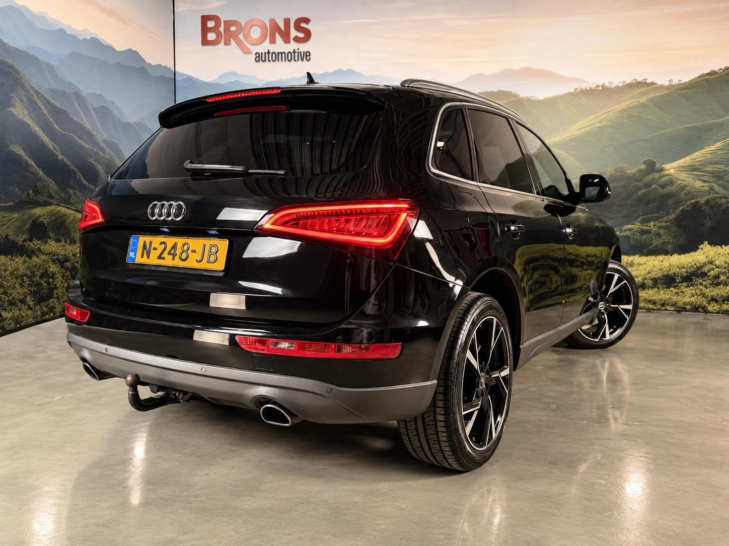 Audi Q5 3.0 TFSI quattro Sport Edition 272 Pk l compleet his, Auto's, Automaat, Euro 5, Gebruikt, Zwart