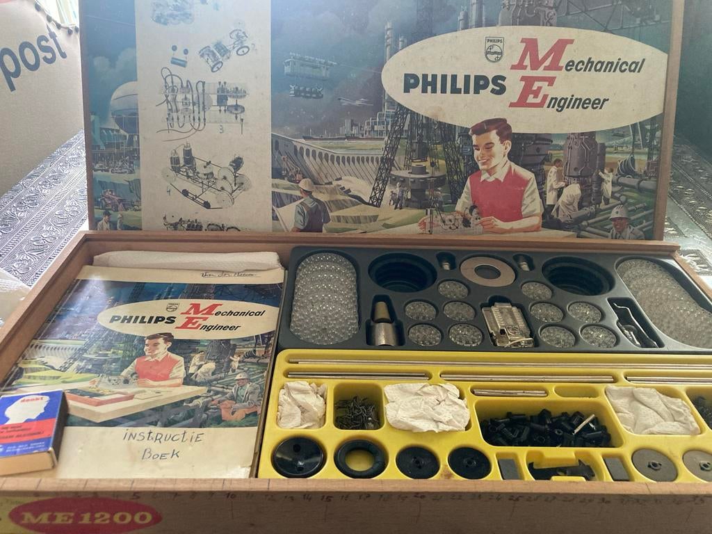 Philips Mechanical Engineer ME1200 technische doos, Ophalen, Gebruikt, Overige typen, Overige merken